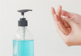 Désinfectant sans lavage de la gomme xanthane, désinfectant pour les mains